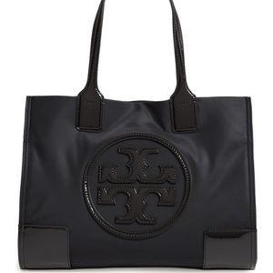 Tory Burch Mini Ella Patent Nylon Tote